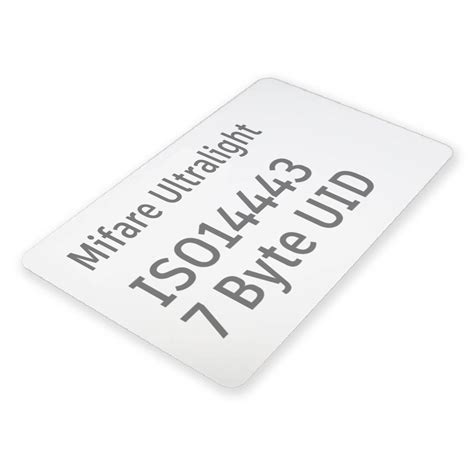 MIFARE ultralight uid card